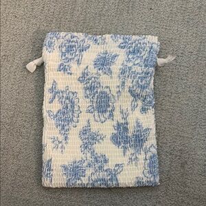 Triangl Swimwear Blue Floral Pouch